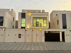 Al Haliyo 2 – Ajman with excellent space | Near Al Zahia Roundabout | Two floors + roof | 3,014 sq