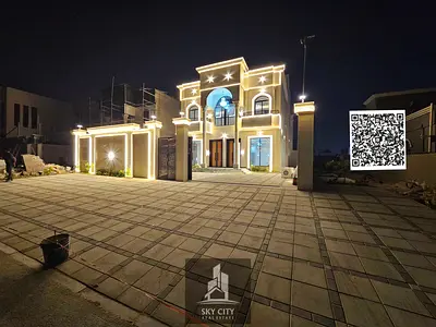 فرصة استثمارية وسكنية رائعة! فيلا بتصميم كلاسيكي راقٍ وتشطيب شخصي عالي الجودة، تقع في موقع استراتيجي ثاني قطعة من شارع الشيخ عمار الحيوي.