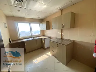 For annual rent: one bedroom, living room, and two bathrooms in Al Jurf 3, with easy access to Sharjah and Dubai.