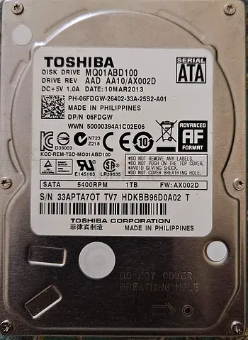 1 TB HHD