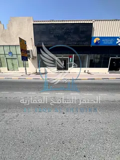 Warehouse in Industrial Area 4, Sharjah, with fully equipped showrooms overlooking the main road. A 