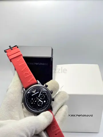 armani mens stopwatch