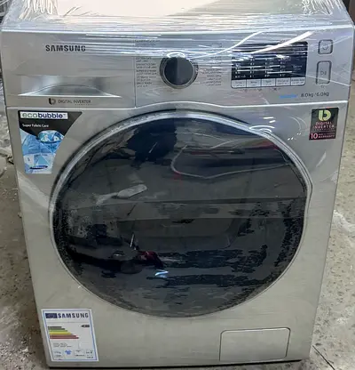 Samsung eco babble 8/6kg 2in1 washing machine available