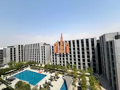 Pool view 1bhk ready to move beautiful view in aljada