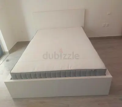 Ikea Malm Queen Bed with ikea Mattress