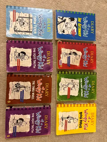 Diary of a wimpy kid books