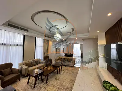 Fully Furnished Villa in Al Yasmeen • Central air conditioning. • Fully furnished with elegant furniture. • High-quality finishes. • Spacious interior