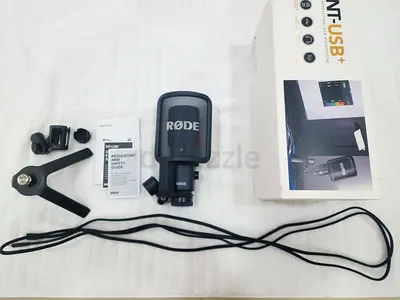 Rode Nt-USB+ Microphone (USB-C). Excellent condition. Includes all original parts and packaging.