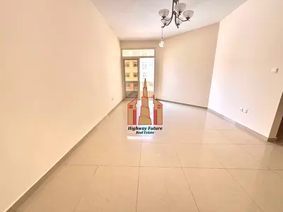 Bright & Spacious 1BHK for Family With GYM Balcony Parking in Muwailah
