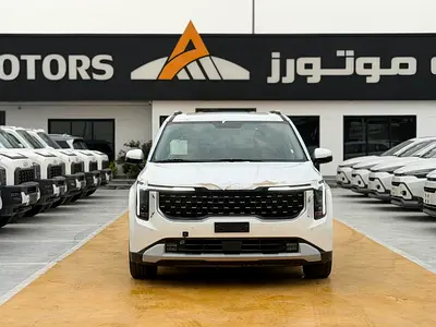 KIA CARNIVAL 3,5L PETROL 2026 WHITE COLOR 7 SET