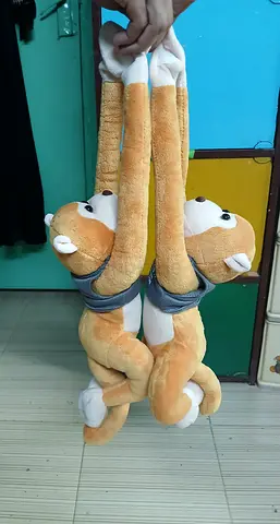 Hanging monkey toy
