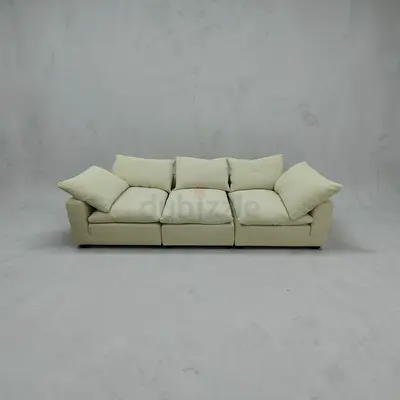 Klekktic brand cloud feather 🪶 filled modular sofa