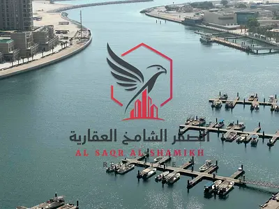 شقة فاخرة غرفتين ماستر | إطلالة بحرية مباشرة | باركن مجانا جيم ومسبح | الخان قرب مخرج دبي