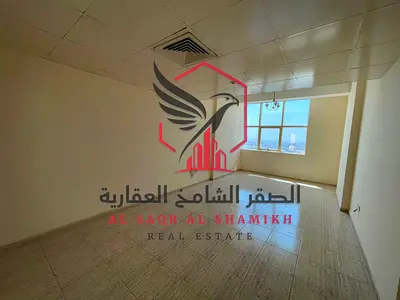 غرفة وصالة للإيجار في المجاز 2 بلكونة تكييف مجاني اطلالة مفتوحة 2 حمام برج عائلي مميز قرب كورنيش المجاز مساحات واسعة تشطيب ممتاز مناسبة للعائلات صيانة