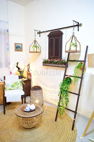 Rattan storage basket with Mirror lid