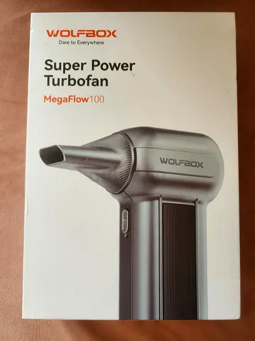 Wolfbox Super Power Turbofan Air Blower (MegaFlow 100) - Brand New