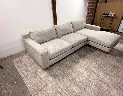 Excellent condition Eddy L-Shaped Gary sofa