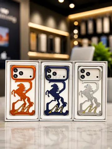 Luxury Horse Design Metal Frame Bumper for iPhone