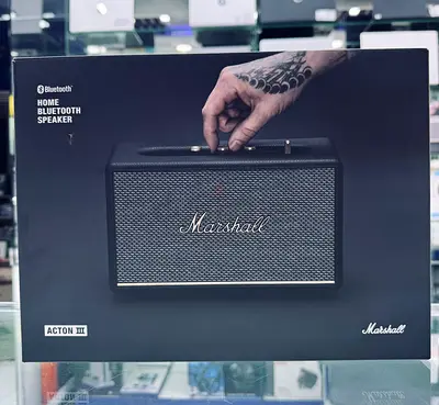Marshall Acton III Bluetooth Home Speaker - Black (Boxed)