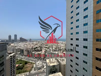 **Spacious 3 Bedroom Apartment for Annual Rent | Al Majaz 3, Sharjah. Free parking, 2 balconies, central AC, free maintenance, and close to Dubai Exit