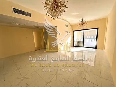 Two bedroom hall balcony open view bachelors allowed central AC spacious wardrobes renovated near Al Safya Park Corniche