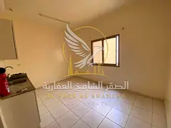 Studio apartment in Al Butinah area spacious with central and split air conditioning open view in a 