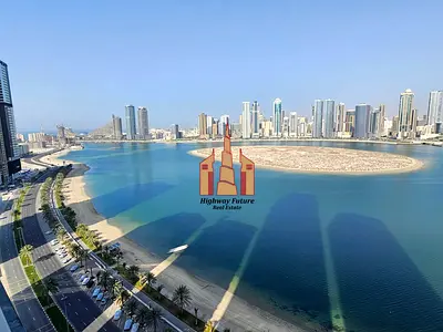 1 Bedroom For sale Hall Central AC balcony wardrobe 2 washroom sea view for Arabic country..
