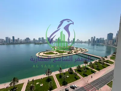 Four Bedroom Apartment with Living Room Free Air Conditioning Free Parking Master Maid Room Built in Wardrobes Laundry Room Open Sea View Al Majaz 3