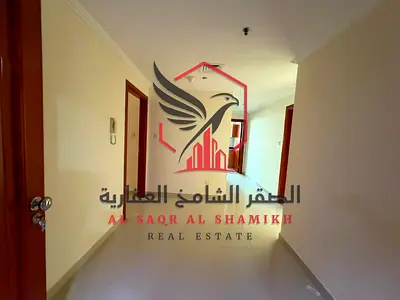 باركن مجانا غرفتين وصالة مساحات كبيرة غرفتين ماستر جيم ومسبح مجانا تكييف مجانا 6 دفعات تاور عائلي قريب من مخرج دبي وكورنيش الخان