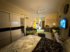 A golden opportunity! Luxurious, fully furnished studio apartment for monthly rent in Al Yasmin Towe