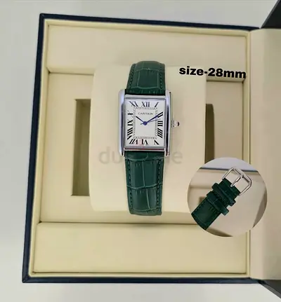 Cartier tank mens watch