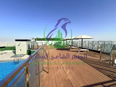 Two Bedroom Apartment for Rent in Al Majaz Three Sea View Balcony Ultra Deluxe Finishing Gym Pool Parking One Month Free