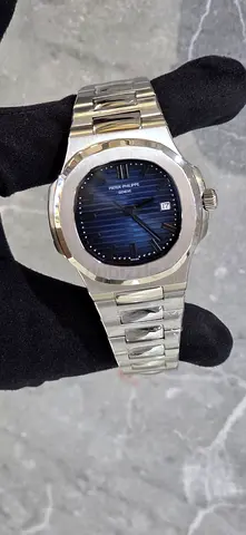 Patek Philippe Nautilus Style Blue Dial Luxury Watch