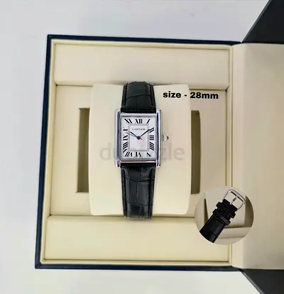 Cartier tank mens watch