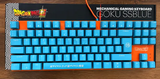 Blade FR-TEC Goku SSBlue Mechanical Gaming Keyboard (Dragon Ball Edition) Cable