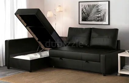 Premium L-Shape Sleeper Sofa A perfect combination of luxury, comfort, and functionality. Spacious s