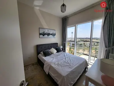 Bright & Elegant 1BR | Golf Course View | Furnished