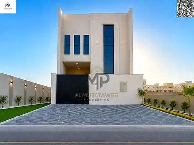 بسعر مميز شامل رسوم التسجيل فيلا 5 غرف مع رووف تشطيبات مودرن