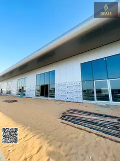 Prime Auto Showroom Warehouse in Jurf 3 | 2,800 Sqft | Auto District | High Visibility Location