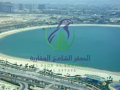 Luxury two Bedroom Apartment in La Plage Tower Sharjah Sea View of Al Mamzar Dubai All Master Bedroo