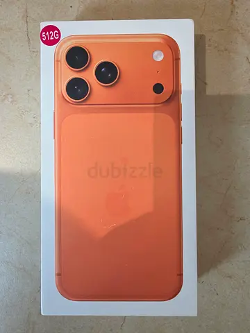 iPhone 17 Pro Max 512GB - Brand New in Box (Orange)