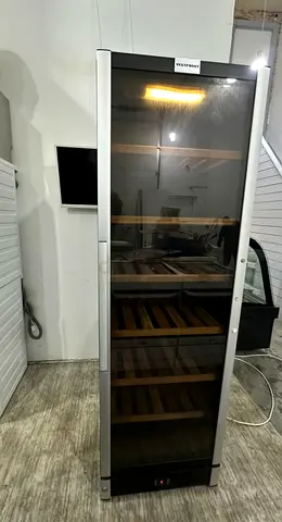Vestfrost wine fridge w185 beverage cooler 191 bottles large capacity