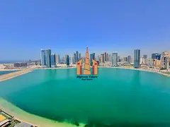 Luxury Waterfront 2BR Apartment | Iconic Living at La Plage Tower, Al Mamzar Sharjah