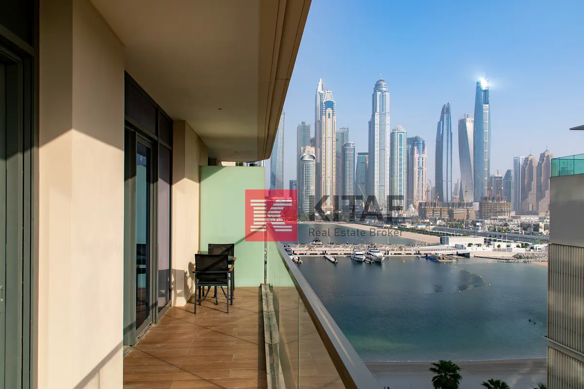 Largest Layout | Upgraded | Furnished | Marina View | Private Beach
