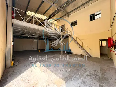 (Warehouses - Showrooms - Shops - Land - Yards –( Warehouse for Rent in Industrial Area 13 - 2,800 Sq. Ft. - Mezzanine - 4 Installments