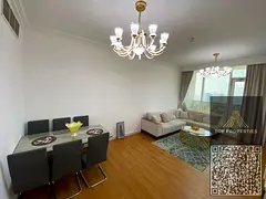 Two bedrooms and a living room, two master bedrooms, three bathrooms, three balconies, free gym, fre