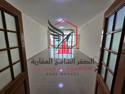 **Spacious 4-bedroom apartment for annual rent in Al Majaz 3, Sharjah. Large balcony, free AC, free parking, gym & swimming pool, central AC, free mai