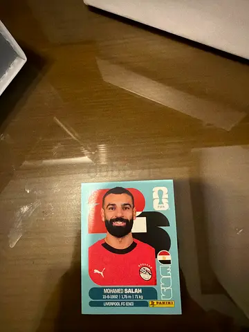 Mohamed Salah Panini sticker 2026 World Cup