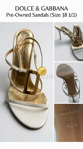 Dolce Gabbana sandals - no Gucci LV