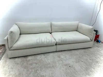As like new condition the loom collection sofa